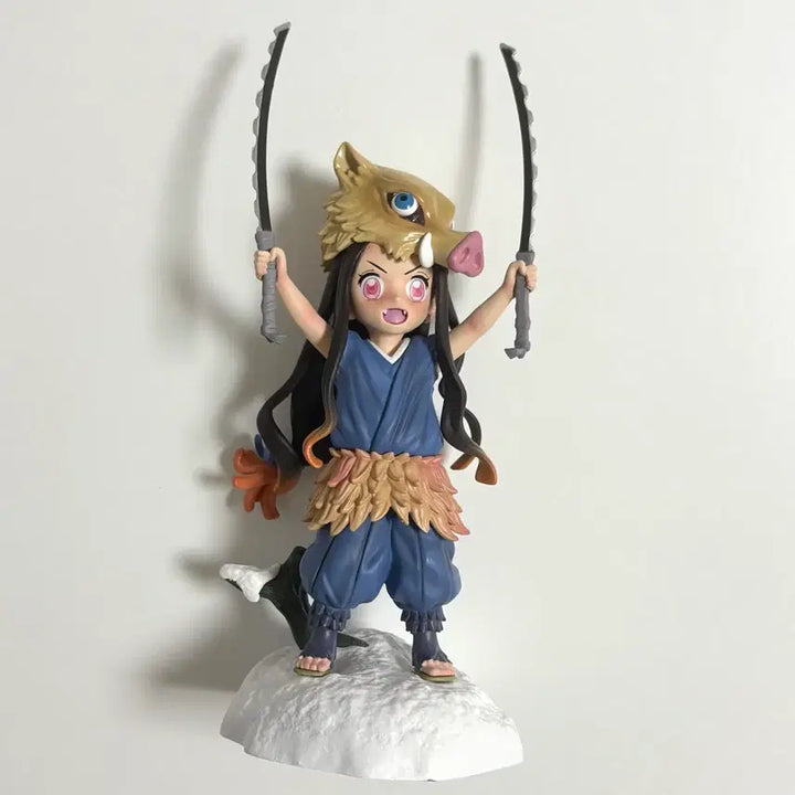 [BUNJANG] Demon Slayer Nezuko Inosuke Cosplay Figure / 귀멸의칼날 네즈코 이노스케 코스프레 피규어