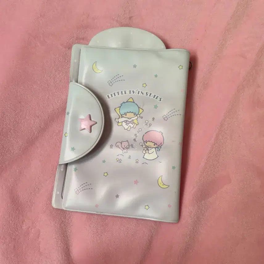 [BUNJANG] Sanrio Kiki Lala Little Twin Stars Memo Holder / Photocard Holder / 산리오 키키라라 리틀트윈스타 포카홀더북 메모홀더