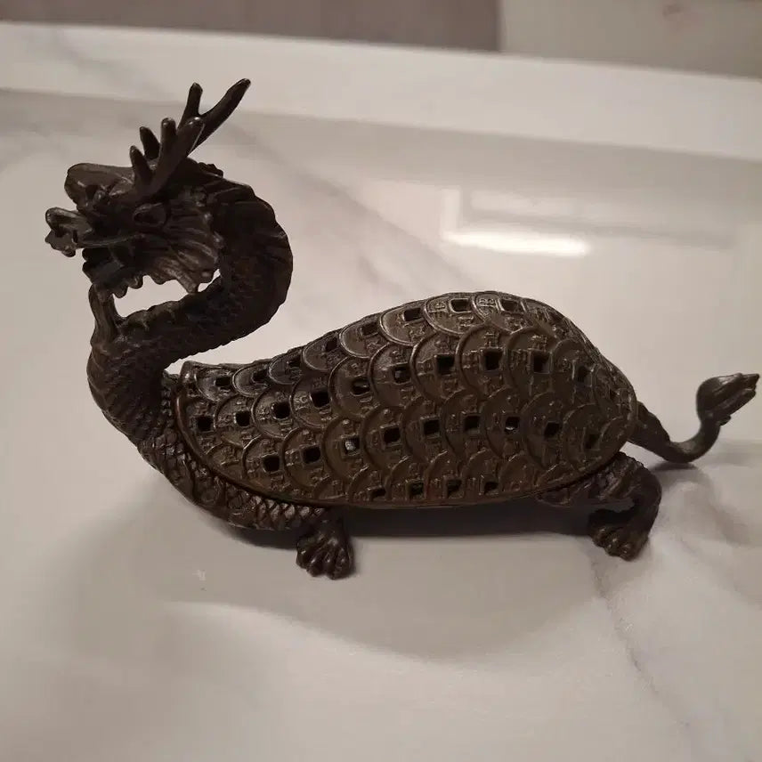 [BUNJANG] Dragon Pattern Bronze / 용 문양 동
