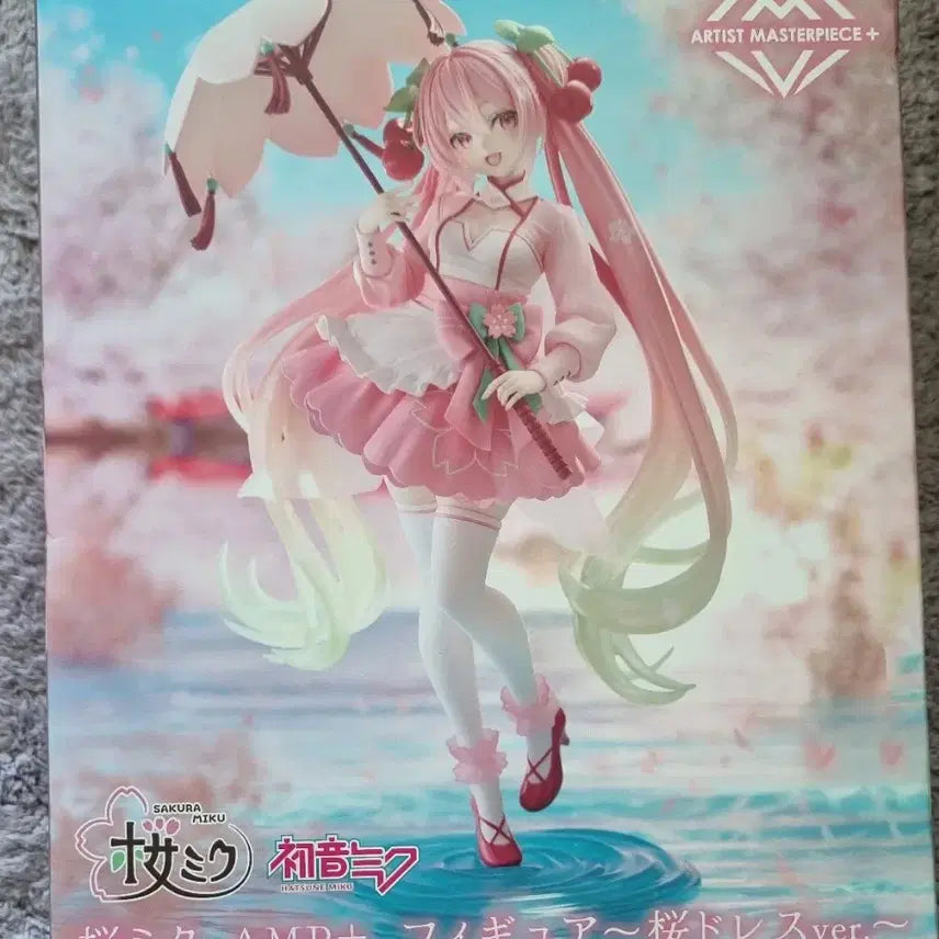 [BUNJANG] Taito AMP+ Sakura Miku Figure (Sealed) / 미개봉)타이토 AMP+ 사쿠라미쿠 피규어