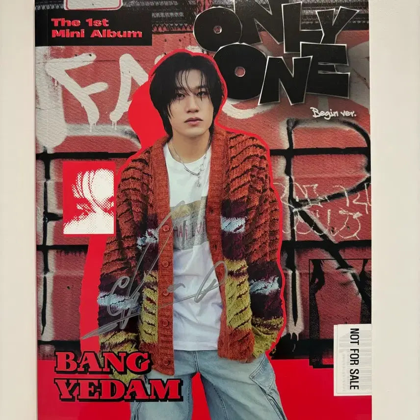[BUNJANG] Bang Yedam 1st Mini Album Begin ver. Signed / 방예담 미니앨범 친필싸인 (ㅂㅁ)
