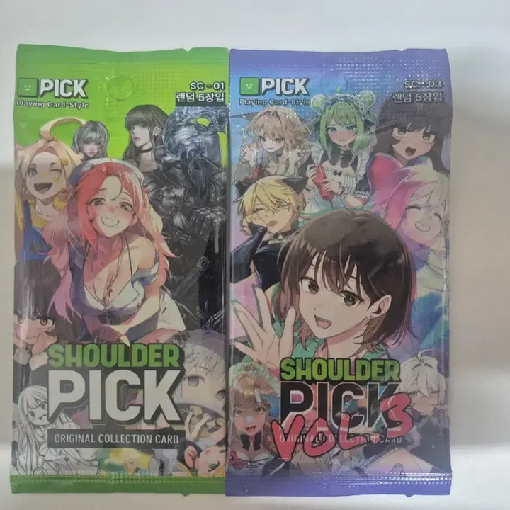[BUNJANG] SHOULDER PICK Collection Card SC-01 / SC-03 / SHOULDER PICK 컬렉션 카드 SC-01 / SC-03