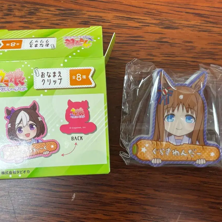 [BUNJANG] Uma Musume Grass Wonder Acrylic Clip / 말딸 우마무스메 아크릴 클립 그래스 윈더