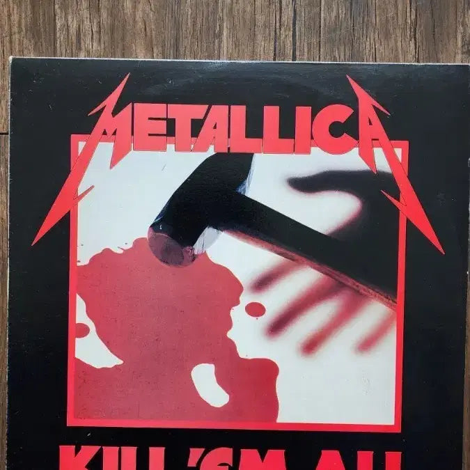 [BUNJANG] Metallica Rare 1989 Seong-eum Vinyl / Metalica 희귀 89년 성음 ex++ / m , m