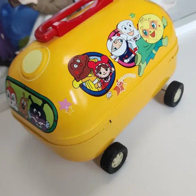 [BUNJANG] 1990s Anpanman Car Tin Case / 2006년 고전 호빵맨 자동차 틴케이스