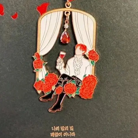 [BUNJANG] Kim Junsu Dracula Unofficial Goods Keychain / 김준수 비공식 드라큘라 굿즈 키링