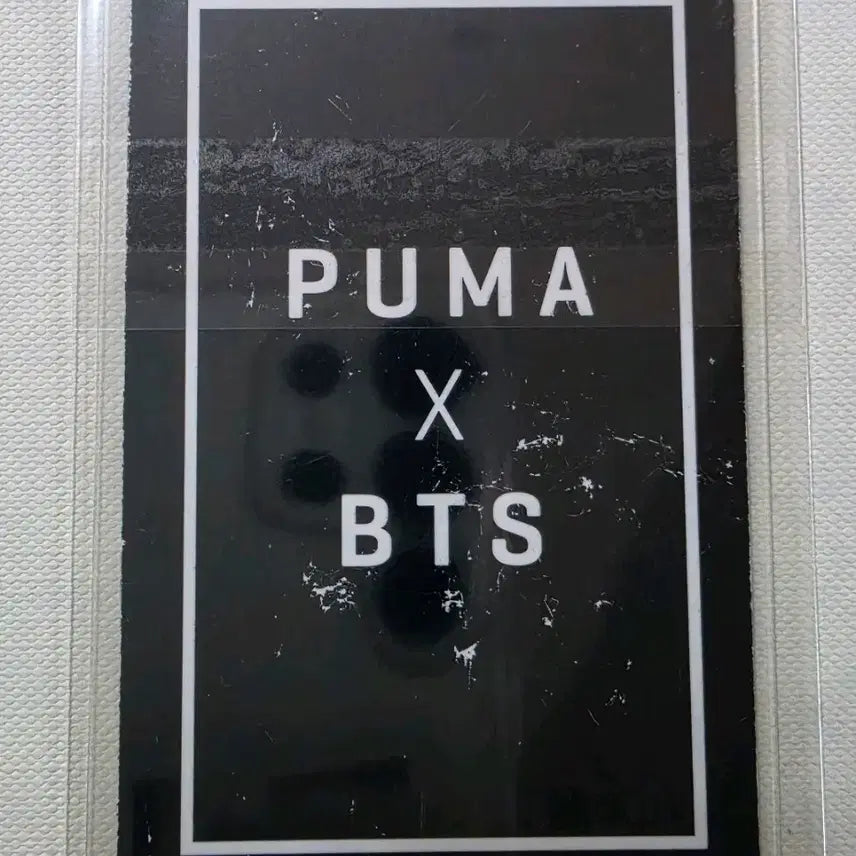 [BUNJANG] BTS Puma Photocard Taetae / 방탄 푸마 포카 태횡