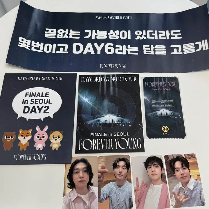 [BUNJANG] DAY6 FOREVER YOUNG FINALE Entry Gift Bundle Set / 데이식스 포에버영 피날레 입장기프트