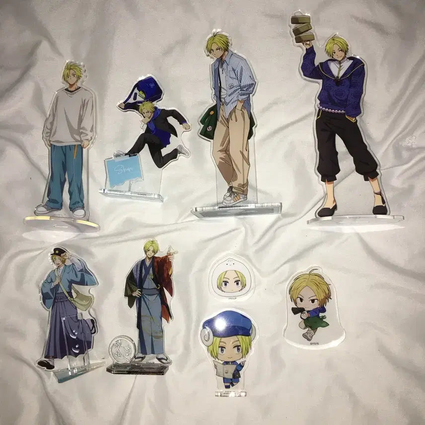 [BUNJANG] Sakmotto Days Asakura Shin Acrylic Stand Bundle / 사카모토데이즈 아사쿠라 신 아크릴스탠드 일괄