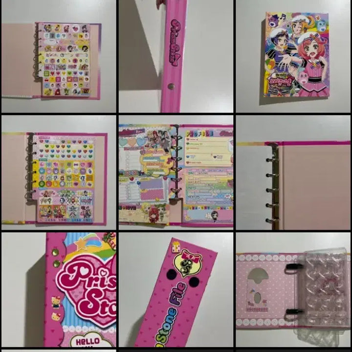 [BUNJANG] Prism Stone File &amp; Diary Bundle Set / 프리즘스톤 파일 &amp; 다이어리 일괄
