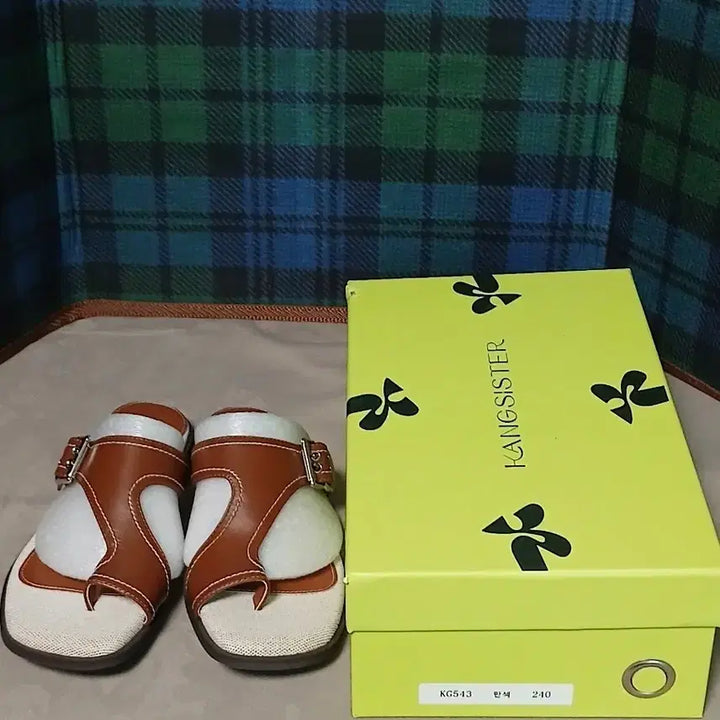 [BUNJANG] Kang Sisters Brown Sandals Size 240 / 강자매 샌들 브라운 240