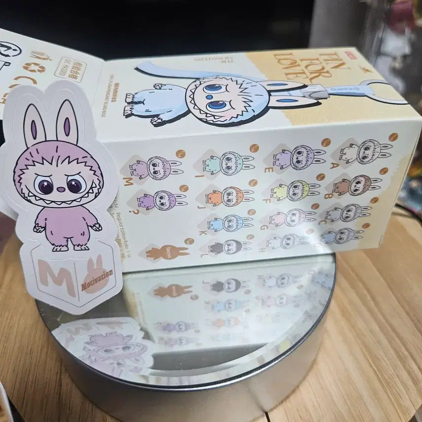 [BUNJANG] Pop Mart Labubu Keychain Doll M / 팝마트 라부부 키링 인형 M