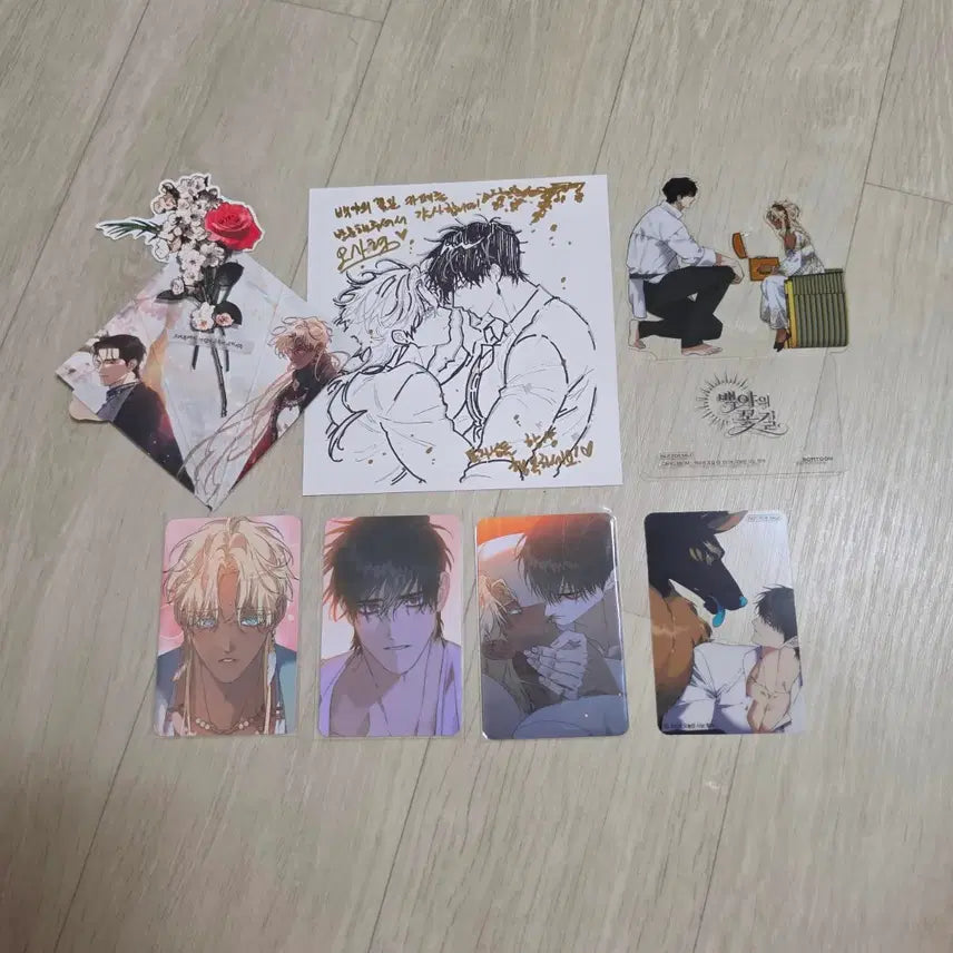 [SOLD OUT] 레봄카페 백야의꽃길 포카특전 일괄 팝니다