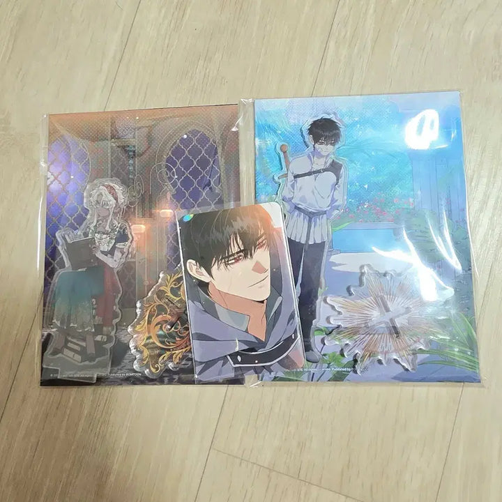 [BUNJANG] Baekyaui Kkotgil Children Acrylic Stand Bundle Set (Includes 5 Special Gifts) / (5특포함) 백야의꽃길 어린이아크릴스탠드 일괄 팝니다