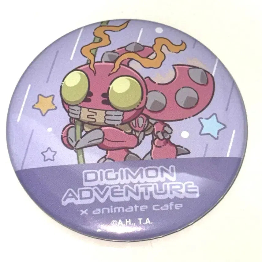 [BUNJANG] Digimon Cafe Collaboration Goods Tentomon Can Badge / 애니메이트 디지몬 카페 콜라보 굿즈 캔뱃지 텐타몬 정석