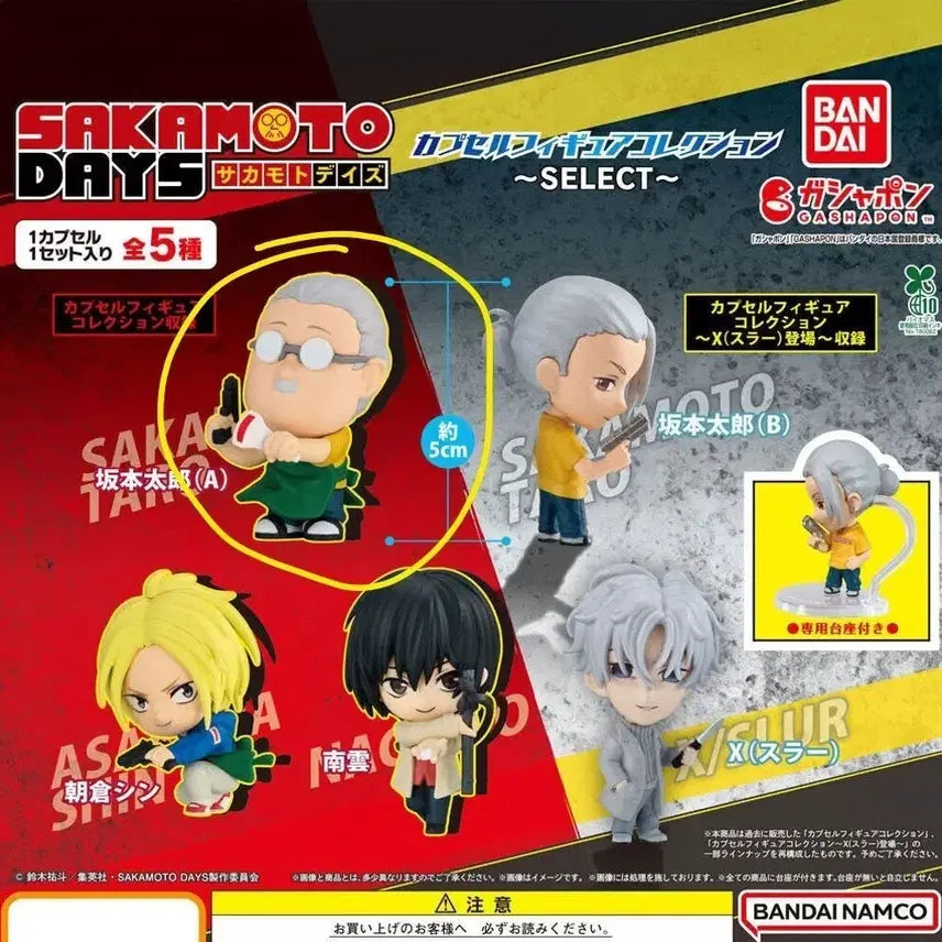 [BUNJANG] Sakomoto Days Figure Ddungtalo / 사카모토 데이즈 피규어 가챠 뚱타로