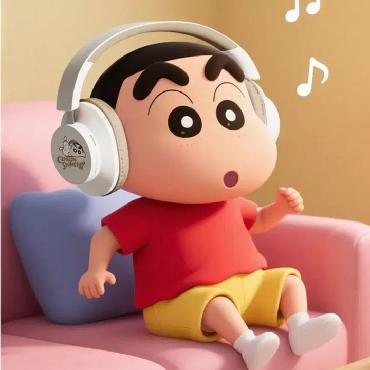 [BUNJANG] Crayon Shin-chan Design Bluetooth Headset Wireless Noise Cancelling Headphones (Sealed) / 짱구 디자인 포인트 블루투스 헤드셋 노이즈 캔슬링 무선 헤드폰 미개봉