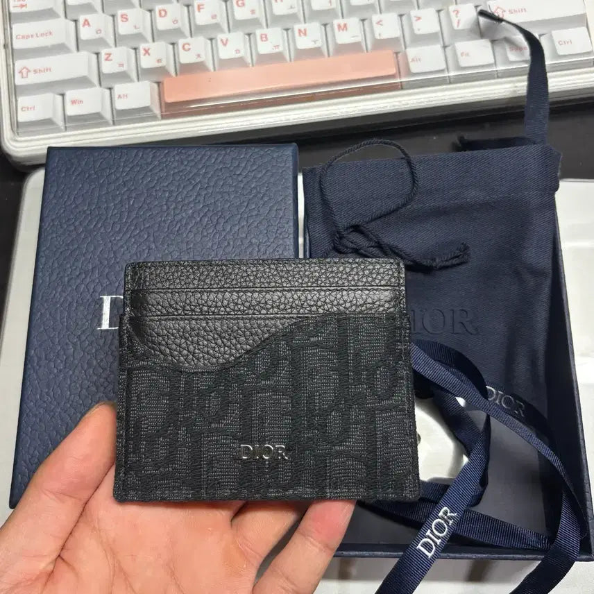 [SOLD OUT] 디올 새들 카드지갑 새상품급