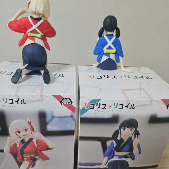 [BUNJANG] Lycoris Recoil Nishikigi Chisato &amp; Inoue Takina 2 Figure Set / 리코리스 리코일 츠루기 니시키기 / 타키나 이노우에 피규어 2종
