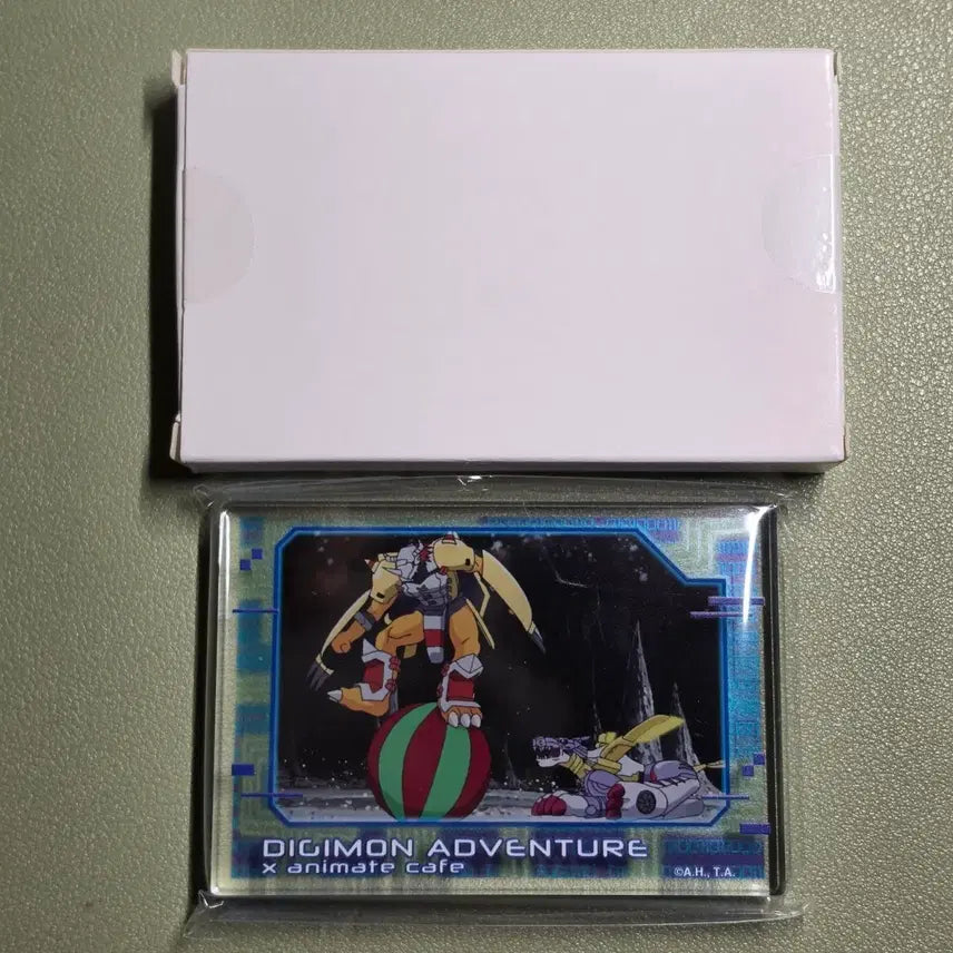 [BUNJANG] Digimon Cafe Random Acrylic Block - Wargreymon &amp; Metalgarurumon / 애니메이트 디지몬 카페 랜덤 굿즈 아크릴블록 워그레이몬 메탈가루몬 판매