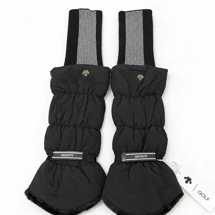 [SOLD OUT] 데상트 골프 패딩 레그 워머 블랙