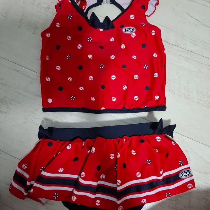 [BUNJANG] Fila Kids Swimsuit Set / 휠라 아동 수영복 세트