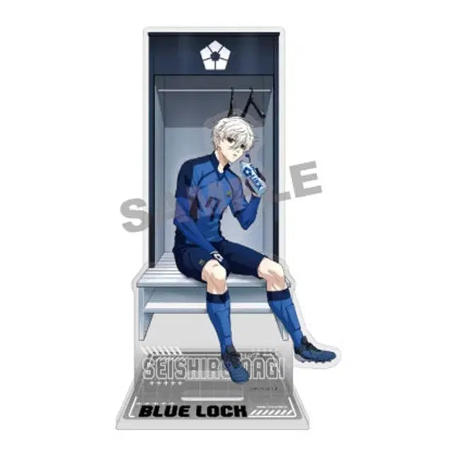 [BUNJANG] Blue Lock Nagi Seishiro &amp; Mikage Reo Locker Room Acrylic Stand Bundle Set / 블루록 나기 레오 라커룸 아크릴 일괄판매