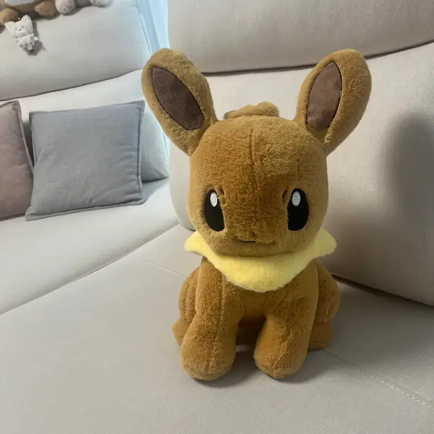 [BUNJANG] Pokemon Eevee Plush / 포켓몬스터 이브이 인형