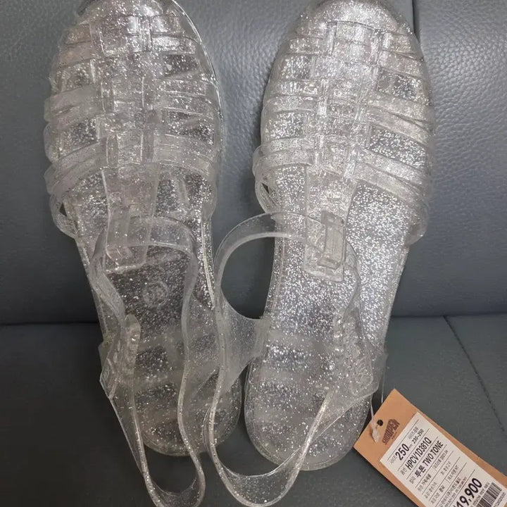 [BUNJANG] Shopen Transparent Jelly Sandals Size 250 New / 슈펜 투명 젤리샌들 250 새상품