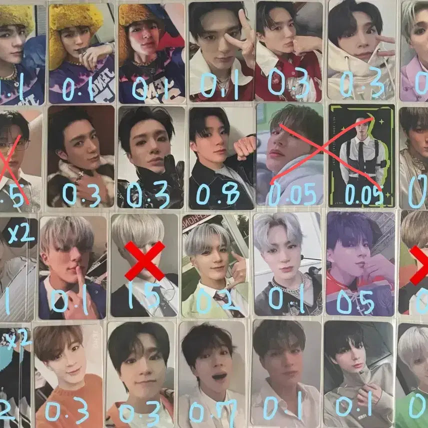 [BUNJANG] NCT Dream Jeno Mueongyi Photocard Bundle Set / (탈덕처분) 엔시티 드림 제노 굿즈 포카 므엉이 양도