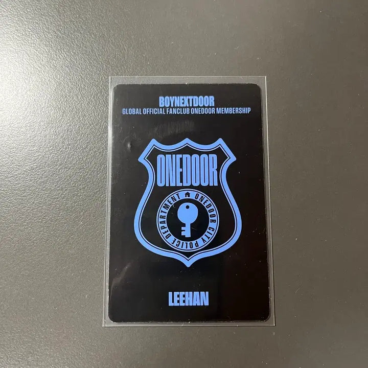 [BUNJANG] BOYNEXTDOOR Leehan Police Membership Photocard / 보이넥스트도어 이한 경찰 멤버쉽 포토카드