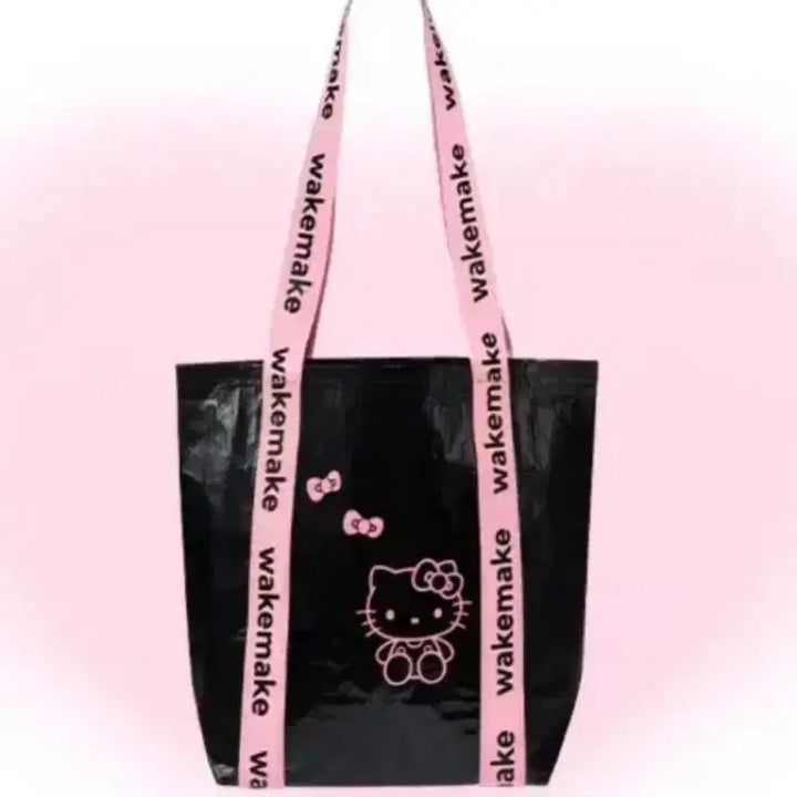 [BUNJANG] WAKEMAKE x Hello Kitty Taplin Bag / 웨이크메이크 헬로키티 타포린백
