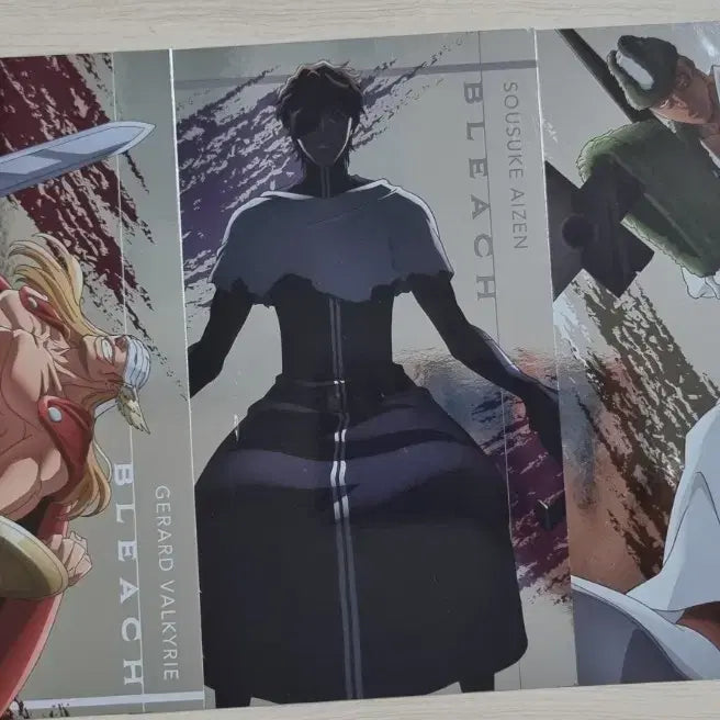 [BUNJANG] Bleach Animate Metal Postcard Aizen Gerard Lille Barro / 블리치 애니메이트 메탈엽서 아이젠 제라드 릴제