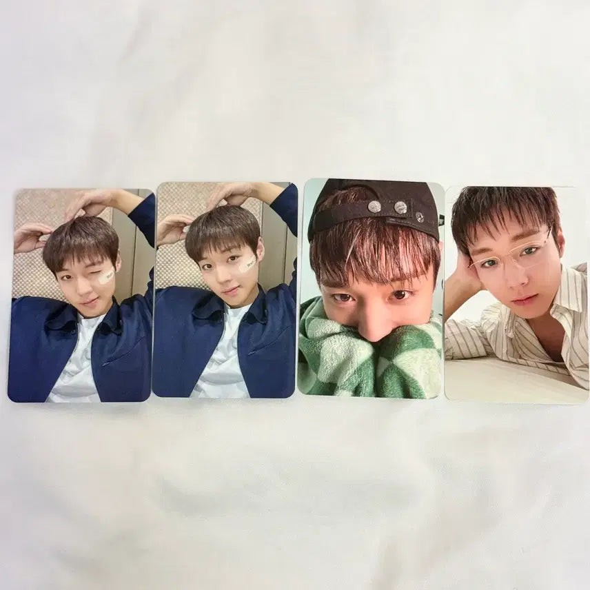[BUNJANG] Park Jihoon Reflect Lucky Draw Photocard Set / 박지훈 리플렉트 미공포 포카 포토카드 4장