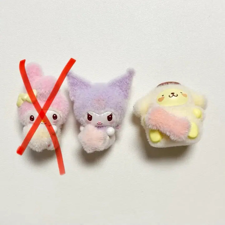 [BUNJANG] Sanrio Heart Costume Series Figures - Kuromi, Pompompurin Bundle Set / 산리오 하트 코스튬 시리즈 피규어 - 쿠로미, 폼폼푸린 일괄