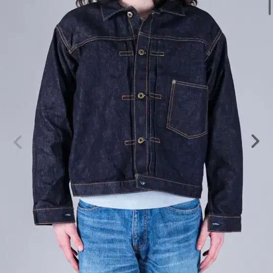 [BUNJANG] Japan Blue Jeans 14.8oz Denim Jacket Size 38 / 재팬블루진스 데님자켓 38