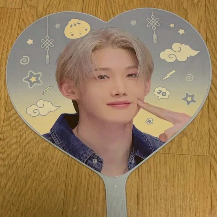 [BUNJANG] ENHYPEN JAY JAY MANDU Uchiwa Fan / 앤팀 죠 죠만두 우치와 양도