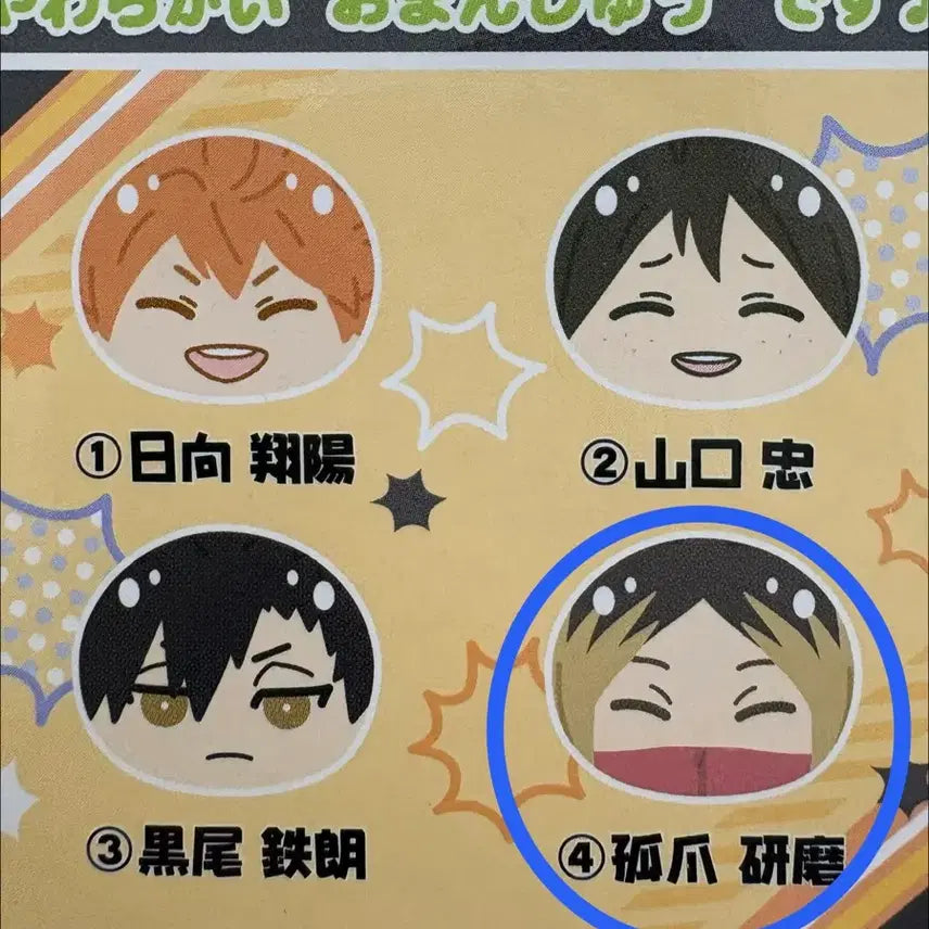 [BUNJANG] Haikyuu!! Kenma Kozume Manju Mochi Plush / 하이큐 켄마 만쥬 모찌
