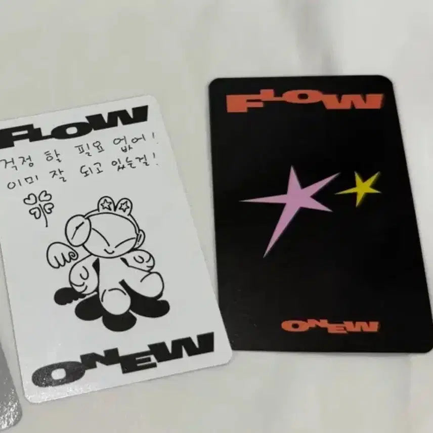 [BUNJANG] SHINee Onew Flow Photocard Bundle Set / 샤이니 온유 플로우 포카 2장일괄