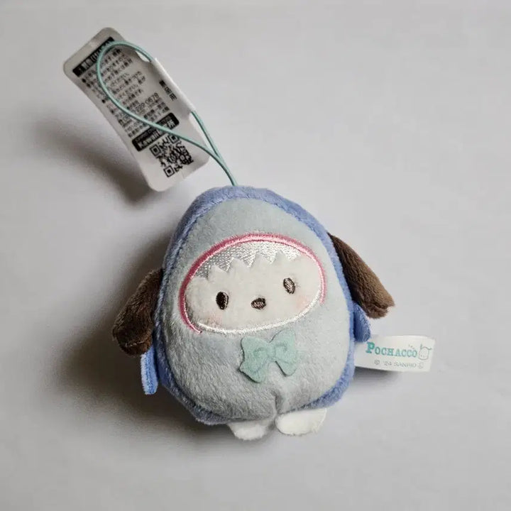 [BUNJANG] Sanrio Amuse Mascot Pochacco Shark Plush / 산리오 어뮤즈먼트 상어 마스코트 포차코 인형