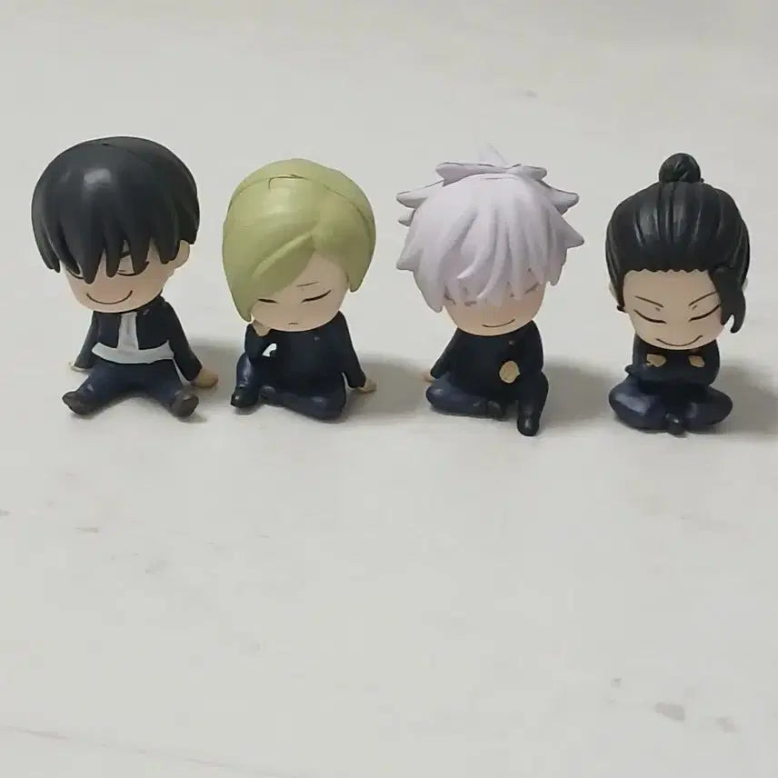 [BUNJANG] Jujutsu Kaisen Shoulder Buddy Mini Figure Set (Gojo, Geto, Nanami, Haibara) / (일괄) 주술회전 어깨쿵 고죠 게토 나나미 하이바라