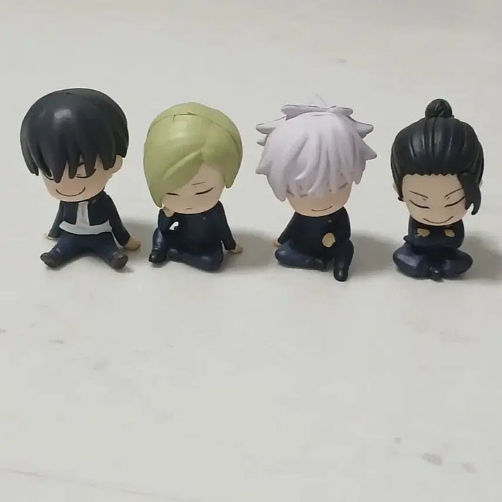 [BUNJANG] Jujutsu Kaisen Shoulder Buddy Mini Figure Set (Gojo, Geto, Nanami, Haibara) / (일괄) 주술회전 어깨쿵 고죠 게토 나나미 하이바라