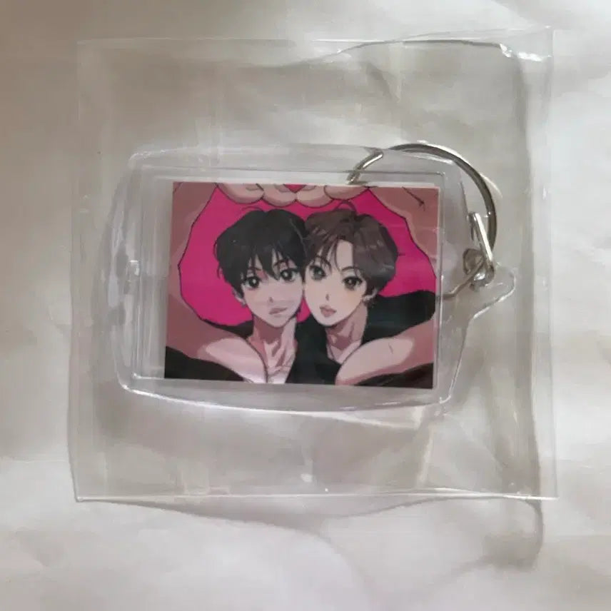 [BUNJANG] RIIZE Anton Wonbin BinAnton Exhibition Lucky Draw Frame Keychain / 라이즈 앤톤 원빈 빈앤톤 전시회 럭드 프레임 액자 키링