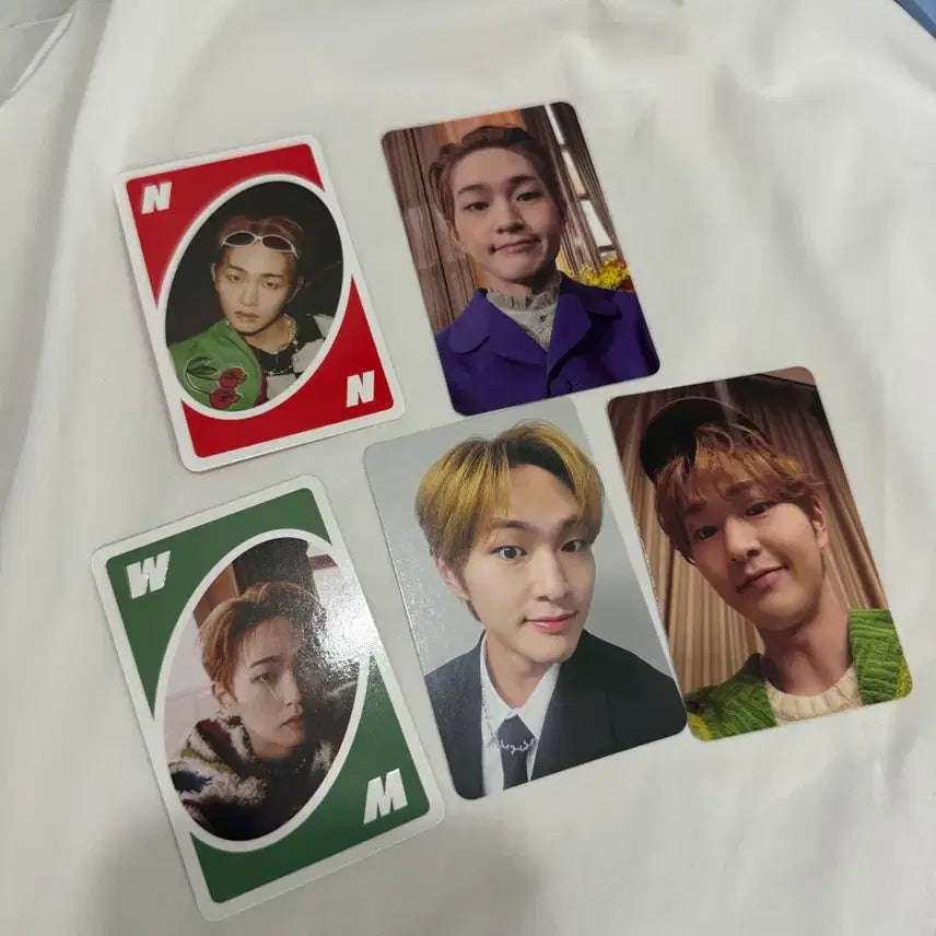 [BUNJANG] SHINee Onew Dice Photocard Bundle Set (5 pcs) / 샤이니 온유 다이스 포카 5장일괄
