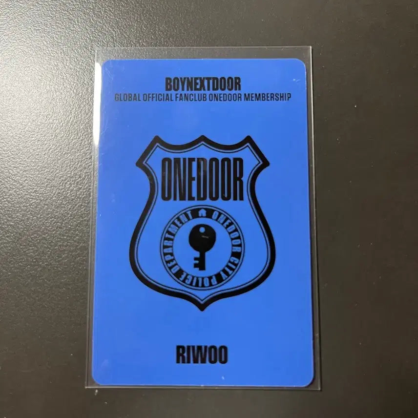 [BUNJANG] BOYNEXTDOOR RIWOO Membership Exclusive Police POB Photocard / 보이넥스트도어 리우 멤버쉽 특전 경찰 이상혁