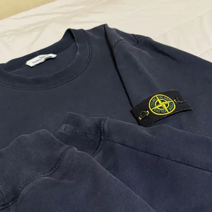 [BUNJANG] Stone Island Sweatshirt Navy XL / 스톤아일랜드 맨투맨 XL 네이비