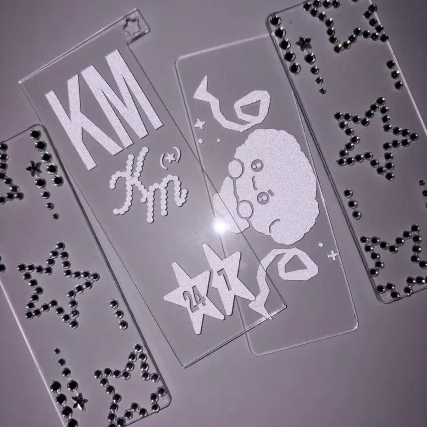 [BUNJANG] TWS Kyungmin "Bonbori" Acrylic Reflective Sticker Bundle Set / [일괄] 투어스 tws 경민 응원봉 아크릴 반사스티커
