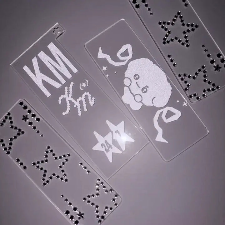 [BUNJANG] TWS Kyungmin "Bonbori" Acrylic Reflective Sticker Bundle Set / [일괄] 투어스 tws 경민 응원봉 아크릴 반사스티커