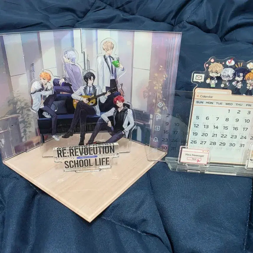 [BUNJANG] Le Rebeolution School Life Acrylic Set / 리레볼루션 스쿨라이프 아크릴 세트