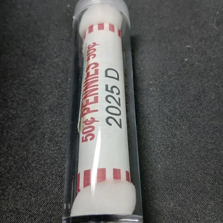 [BUNJANG] 2025 D Lincoln Cent Penny Coin Roll / 2025 D 링컨1센트 페니 코인 롤